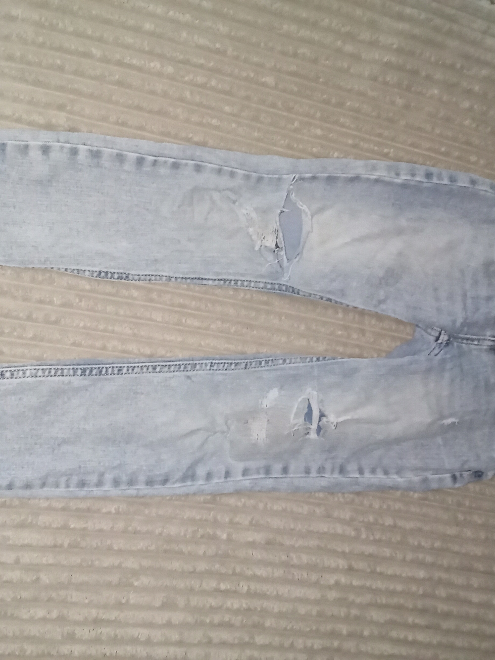 wonder nation Light Blue Distressed Skinny Jeans